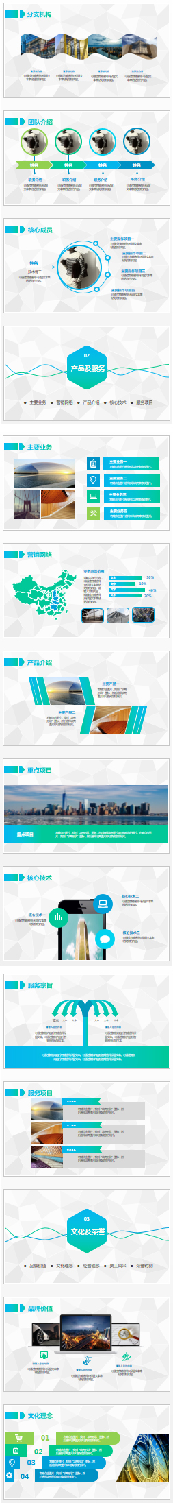 公司简介企业宣传PPT模板