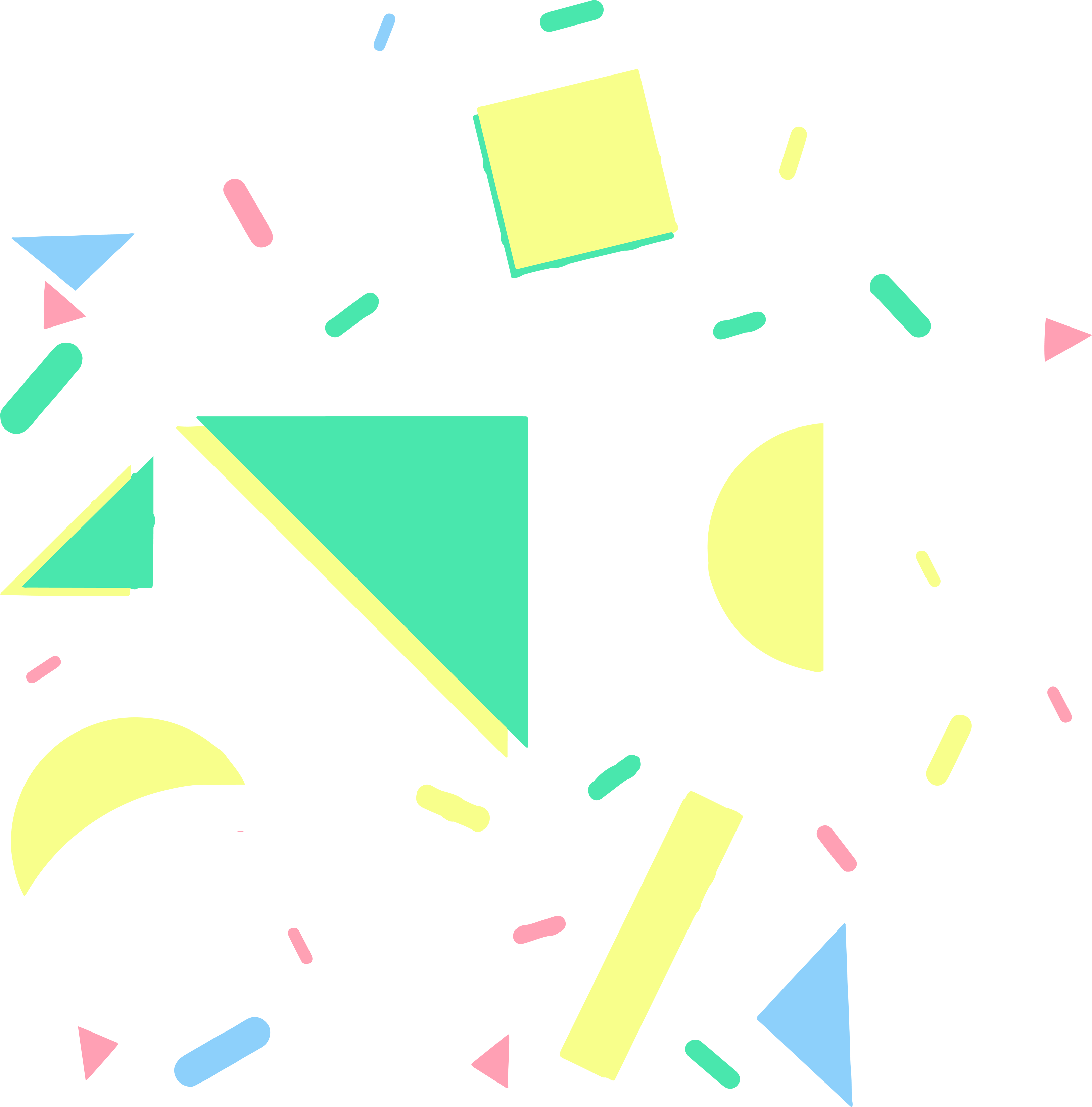 几何图形插画AI素材