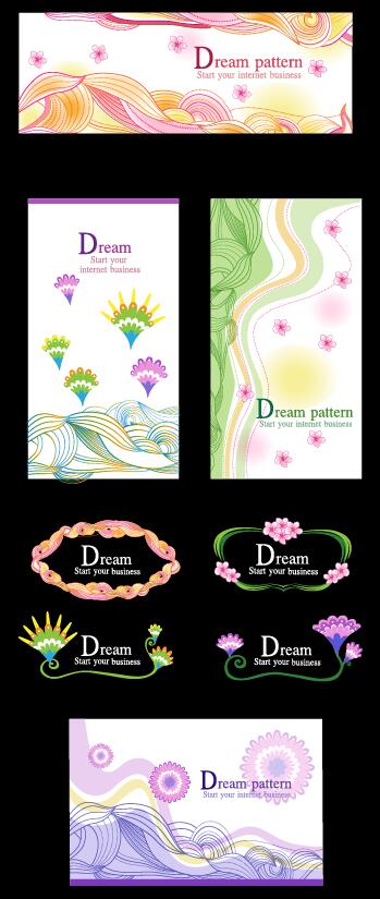 矢量花纹
